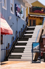 Musical Stairs Piano Keys by Jennifer Eugene